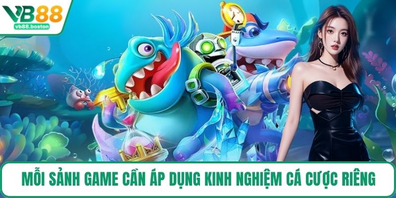 Tùy theo kỹ năng, bạn chọn phòng săn mồi phù hợp